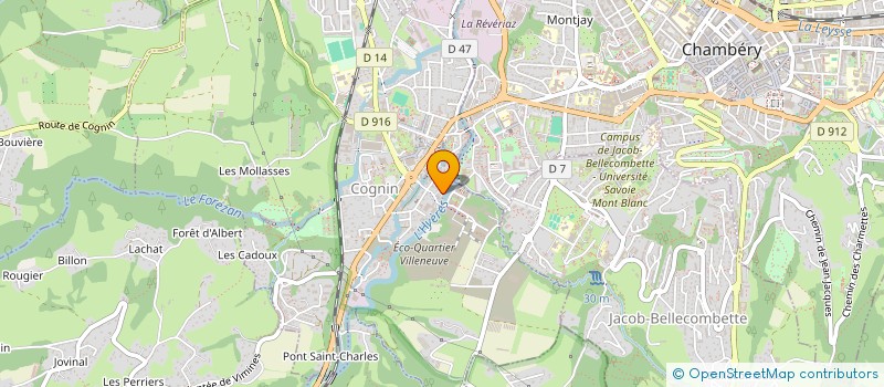 localisation de l'entreprise MONSIEUR MICKAEL GROSS  COGNIN