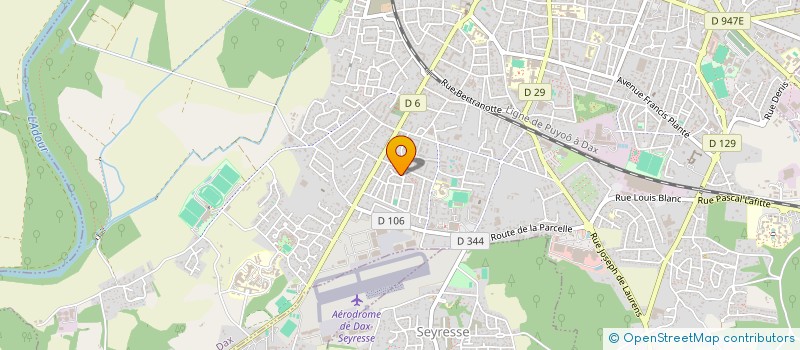 localisation de l'entreprise MONSIEUR MICKAEL GRUE  SAUGNAC-ET-CAMBRAN