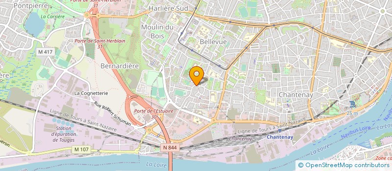 localisation de l'entreprise MONSIEUR MICKAEL GUERIN à NANTES