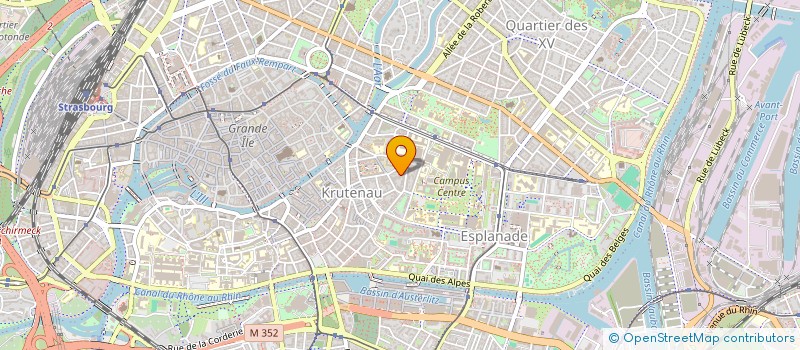localisation de l'entreprise MONSIEUR MICKAEL GUERIN à STRASBOURG