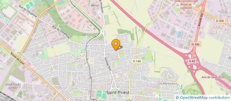 localisation de l'entreprise MONSIEUR MICKAEL GUESNEL  SAINT-PRIEST