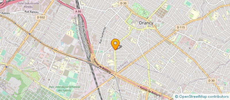 localisation de l'entreprise MONSIEUR MICKAEL GUETTA  VAUJOURS