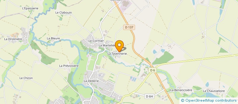 localisation de l'entreprise MONSIEUR MICKAEL GUIBERT  CHAVAGNES-EN-PAILLERS