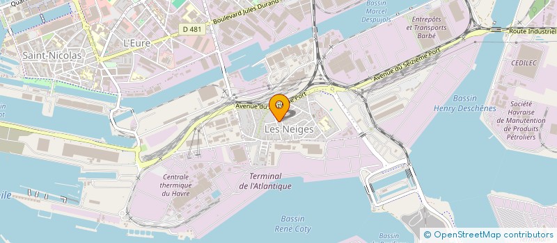 localisation de l'entreprise MONSIEUR MICKAEL GUILLEMARD à LE HAVRE