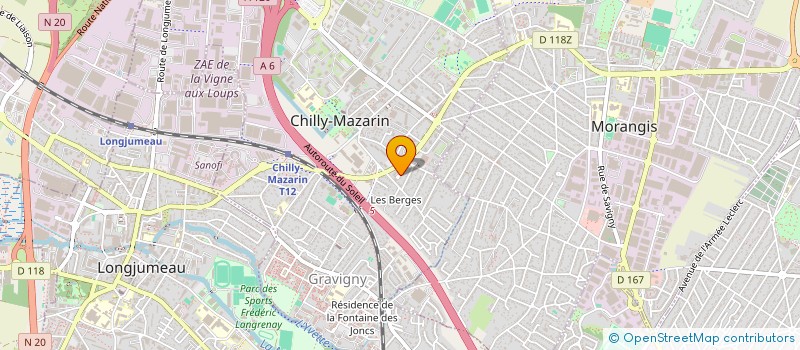 localisation de l'entreprise MONSIEUR MICKAEL GUILLERMOT à CHILLY-MAZARIN