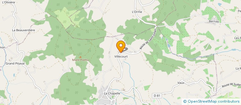 localisation de l'entreprise MONSIEUR MICKAEL GUILLOUD à BRULLIOLES