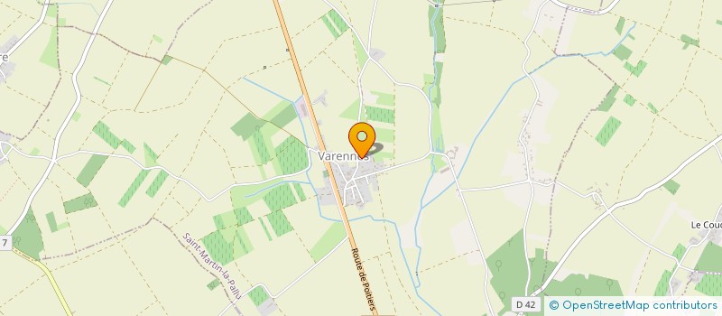 localisation de l'entreprise MONSIEUR MICKAEL HAIRAULT  SAINT-MARTIN-LA-PALLU