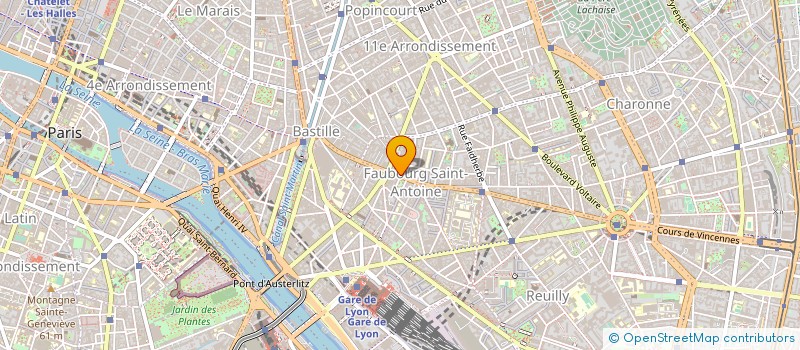 localisation de l'entreprise MONSIEUR MICKAEL HAKMON  PARIS 11