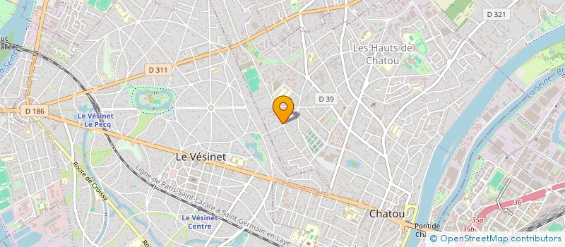 localisation de l'entreprise MONSIEUR MICKAEL HAMMOUR à CHATOU