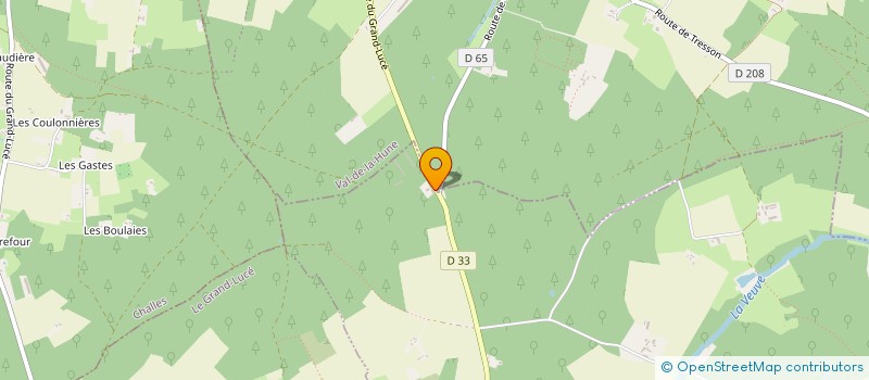 localisation de l'entreprise MONSIEUR MICKAEL HAMON  VILLAINES-SOUS-LUCE