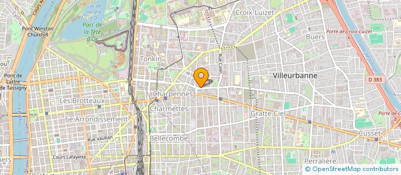 localisation de l'entreprise MONSIEUR MICKAEL HAMON  VILLEURBANNE