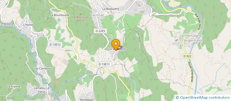 localisation de l'entreprise MONSIEUR MICKAEL HANCHANA  TAUSSAC-LA-BILLIERE