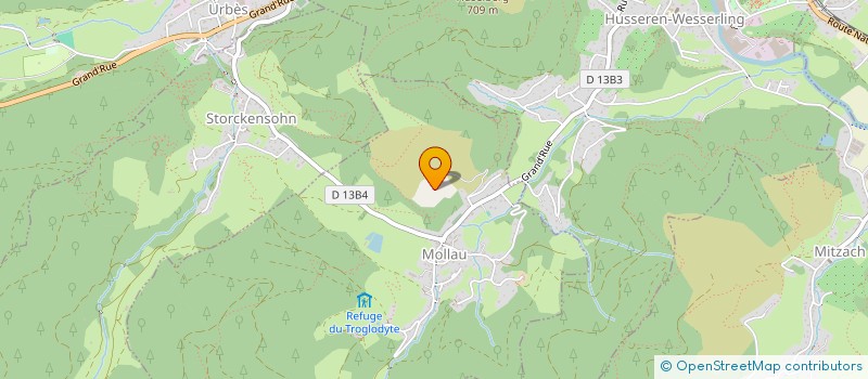 localisation de l'entreprise MONSIEUR MICKAEL HANS  MOLLAU