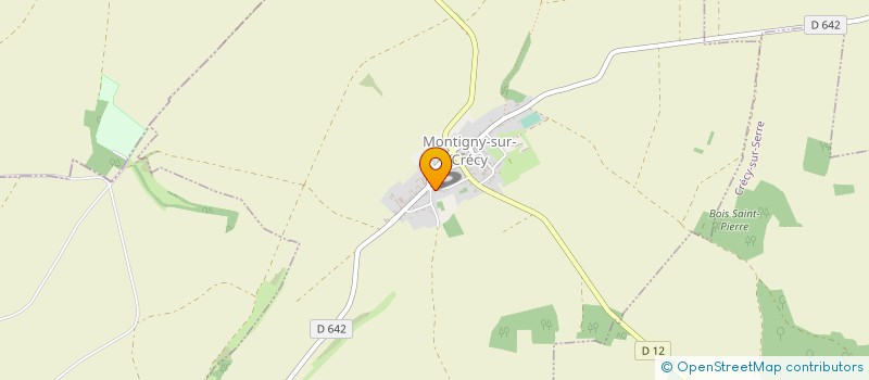 localisation de l'entreprise MONSIEUR MICKAEL HARANT à MONTIGNY-SUR-CRECY