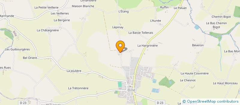 localisation de l'entreprise MONSIEUR MICKAEL HARNOIS à BILLE