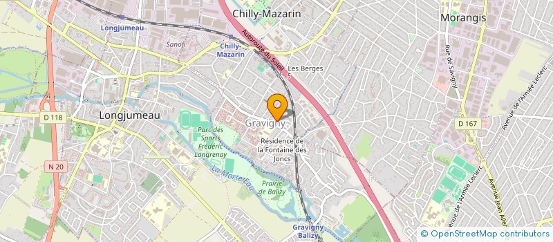 localisation de l'entreprise MONSIEUR MICKAEL HARRETCHE à CHILLY-MAZARIN