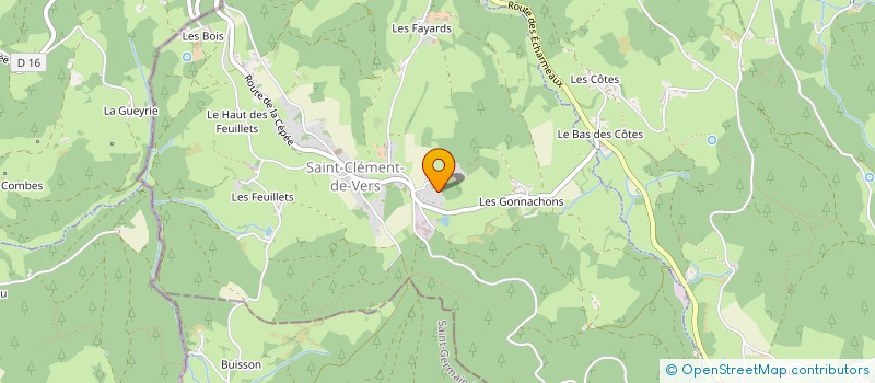 localisation de l'entreprise MONSIEUR MICKAEL HATON  SAINT IGNY DE VERS