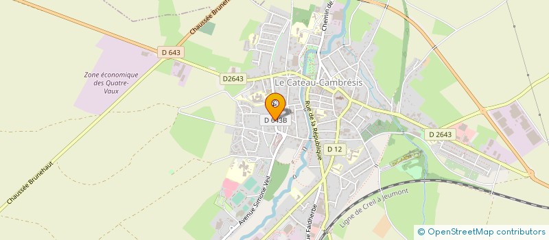 localisation de l'entreprise MONSIEUR MICKAEL HAUTECOEUR  LE CATEAU-CAMBRESIS