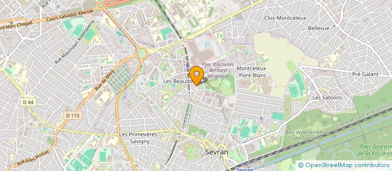 localisation de l'entreprise MONSIEUR MICKAEL HAVA à SEVRAN