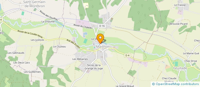 localisation de l'entreprise MONSIEUR MICKAEL HAWKINS  MARTHON