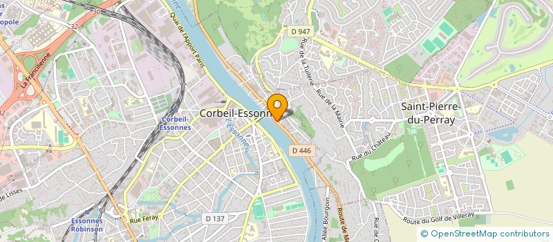 localisation de l'entreprise MONSIEUR MICKAEL HELENE à CORBEIL-ESSONNES