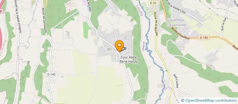 localisation de l'entreprise MONSIEUR MICKAEL HERVE  ABLON