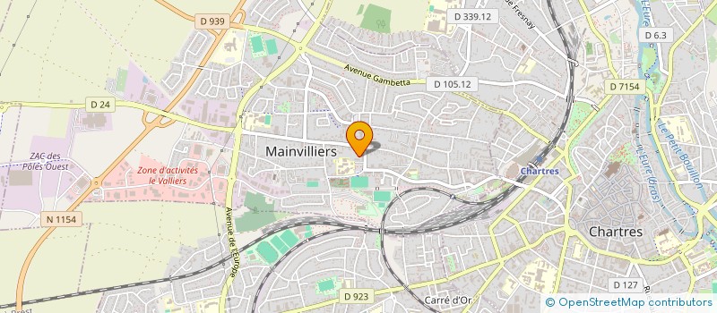 localisation de l'entreprise MONSIEUR MICKAEL HETTE à MAINVILLIERS