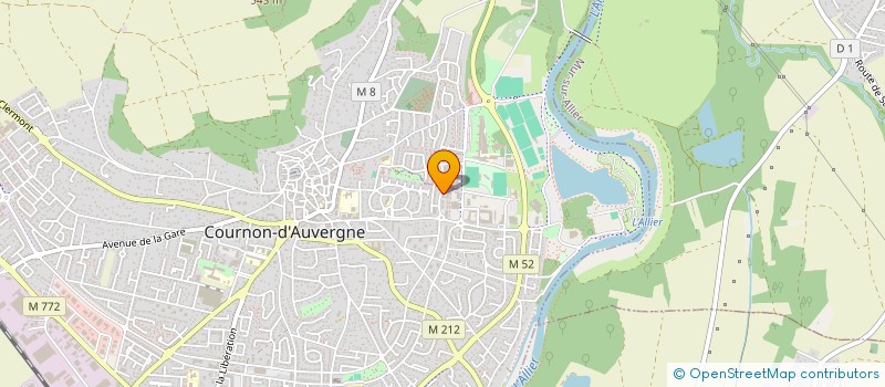 localisation de l'entreprise MONSIEUR MICKAEL HOAREAU à COURNON-D'AUVERGNE