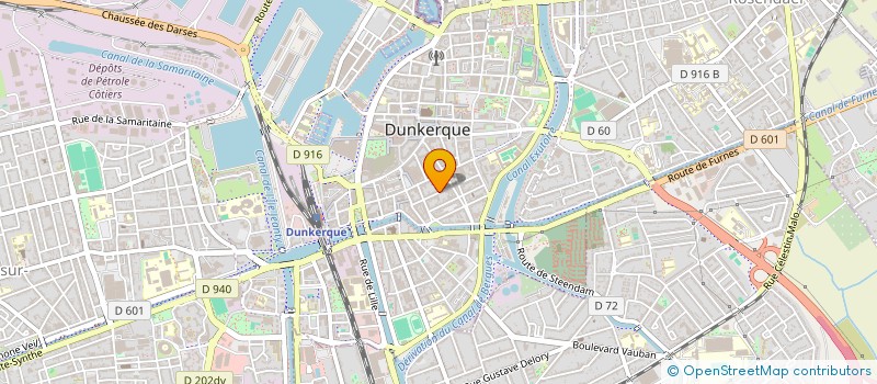 localisation de l'entreprise MONSIEUR MICKAEL HOCHEDEZ à DUNKERQUE