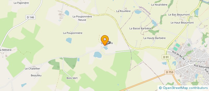 localisation de l'entreprise MONSIEUR MICKAEL HODIMONT à SEVREMOINE