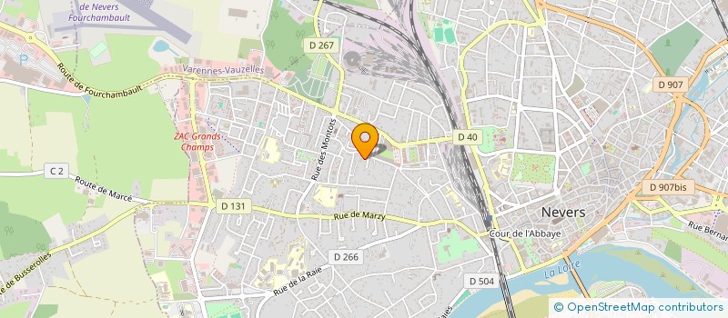 localisation de l'entreprise MONSIEUR MICKAEL HORN à NEVERS