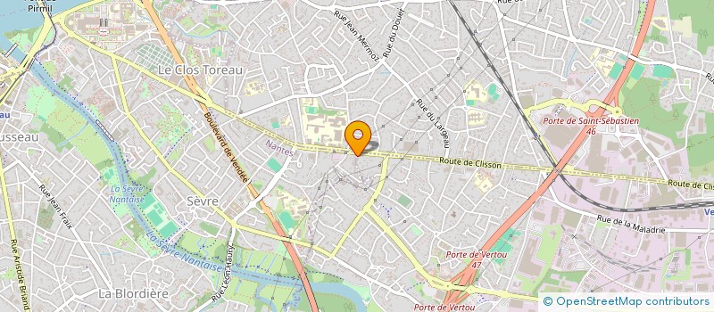 localisation de l'entreprise MONSIEUR MICKAEL HUET à NANTES