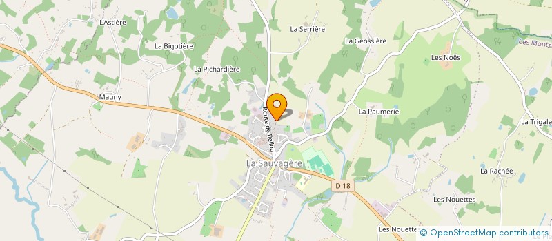 localisation de l'entreprise MONSIEUR MICKAEL HUET à LES MONTS D'ANDAINE