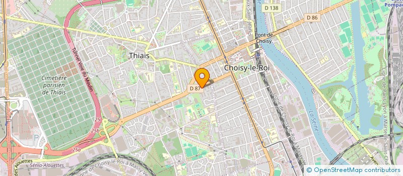 localisation de l'entreprise MONSIEUR MICKAEL IBEHI à THIAIS