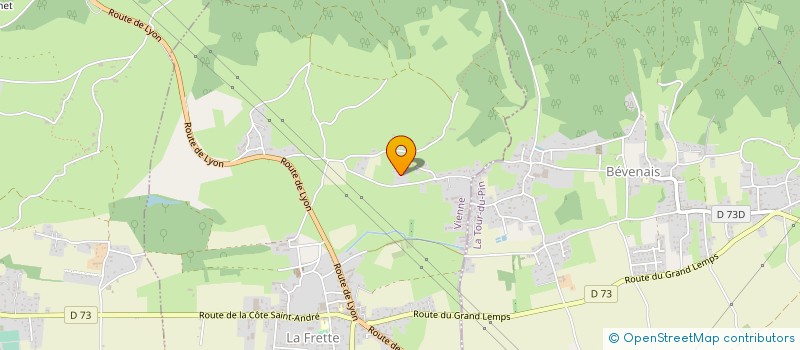 localisation de l'entreprise MONSIEUR MICKAEL ISNARD à LA FRETTE