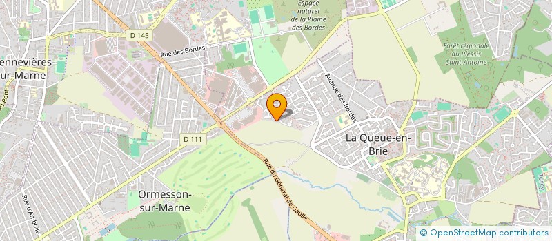 localisation de l'entreprise MONSIEUR MICKAEL ITELSOHN  LA QUEUE-EN-BRIE