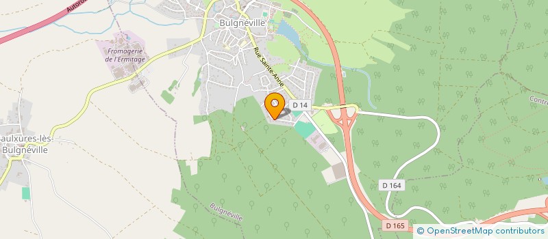 localisation de l'entreprise MONSIEUR MICKAEL JACQUELIN  BULGNEVILLE