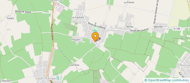 localisation de l'entreprise MONSIEUR MICKAEL JALLEAU  GENTE