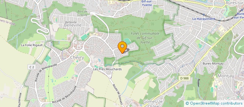 localisation de l'entreprise MONSIEUR MICKAEL JAULIN  GIF-SUR-YVETTE