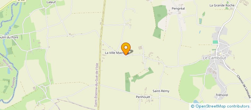 localisation de l'entreprise MONSIEUR MICKAEL JEHANNO  LE CAMBOUT