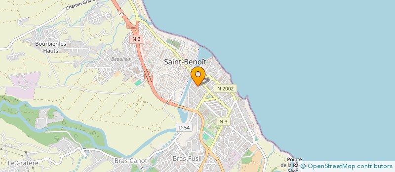 localisation de l'entreprise MONSIEUR MICKAEL JEROME LEPERLIER  SAINT-BENOIT