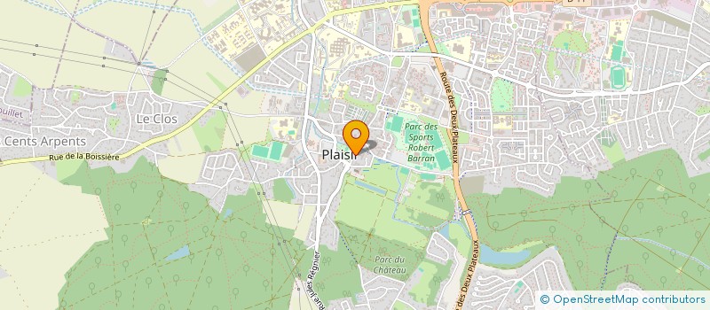 localisation de l'entreprise MONSIEUR MICKAEL JESUS VENANCIO  PLAISIR