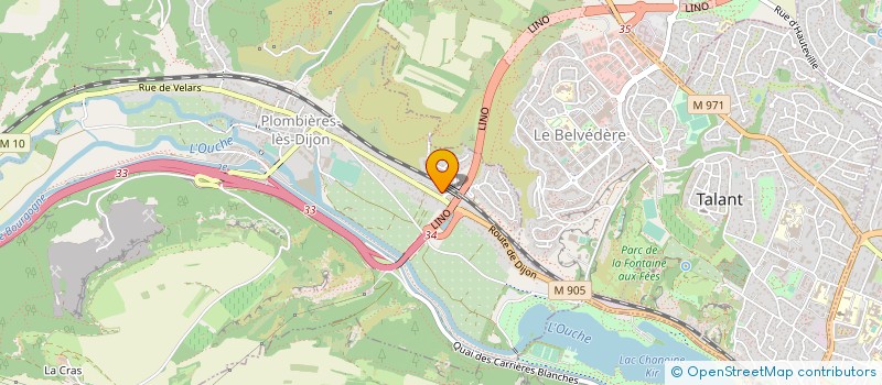 localisation de l'entreprise MONSIEUR MICKAEL JEUNET  PRENOIS