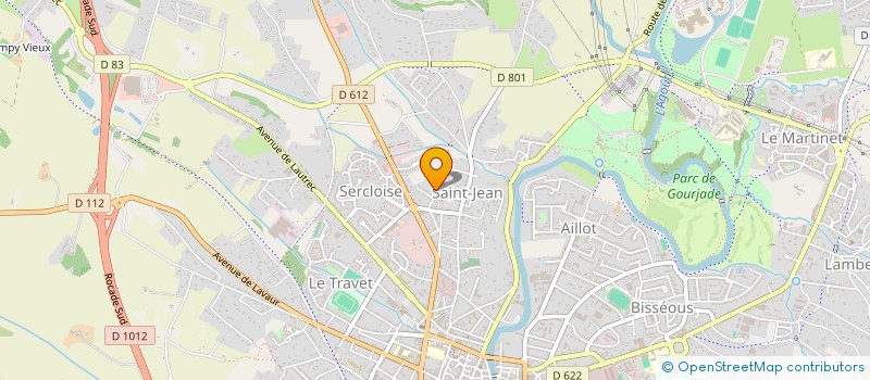 localisation de l'entreprise MONSIEUR MICKAEL JOAO DUARTE  CASTRES