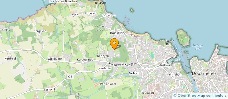 localisation de l'entreprise MONSIEUR MICKAEL JONCOUR à KERLAZ