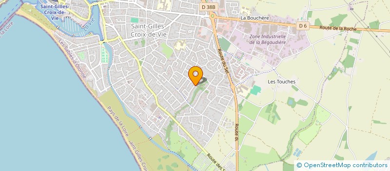 localisation de l'entreprise MONSIEUR MICKAEL JOUBERT à SAINT-GILLES-CROIX-DE-VIE
