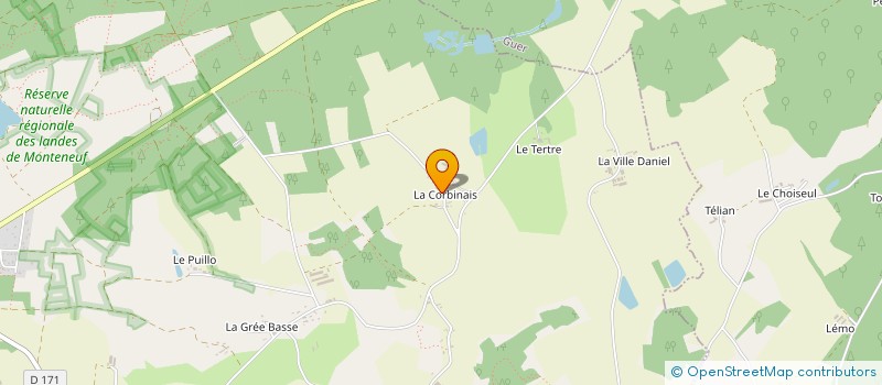 localisation de l'entreprise MONSIEUR MICKAEL JOUIN  MONTENEUF