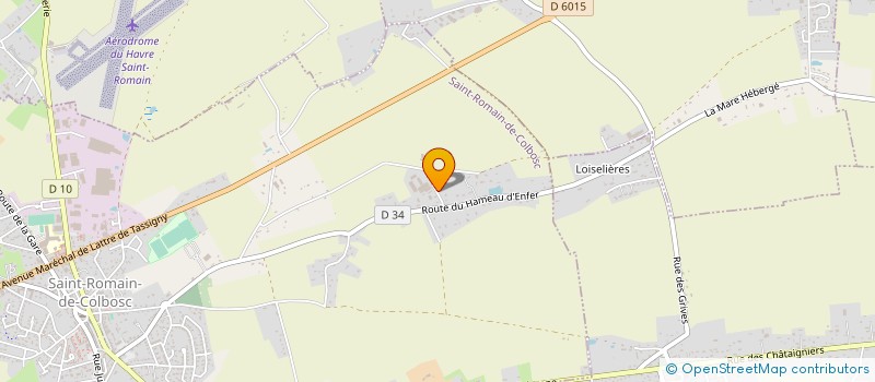 localisation de l'entreprise MONSIEUR MICKAEL JOURDAIN  SAINT-ROMAIN-DE-COLBOSC