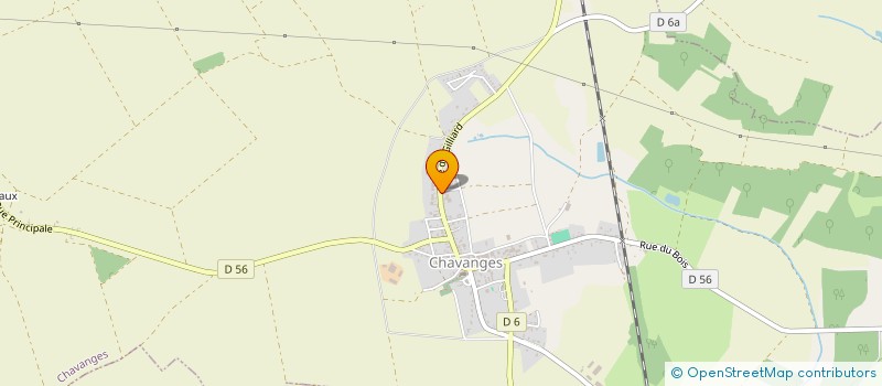 localisation de l'entreprise MONSIEUR MICKAEL JUISHOMME  CHAVANGES