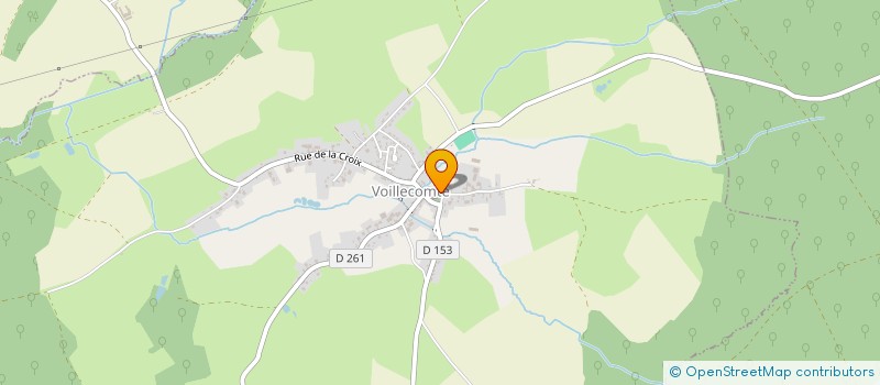 localisation de l'entreprise MONSIEUR MICKAEL JULLIEN  VOILLECOMTE